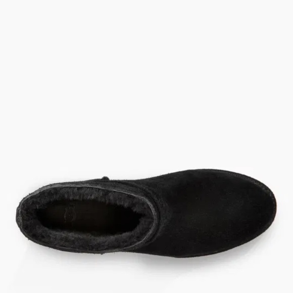 UGG Kasen black heeled ankle boots size 8 - Picture 4 of 11